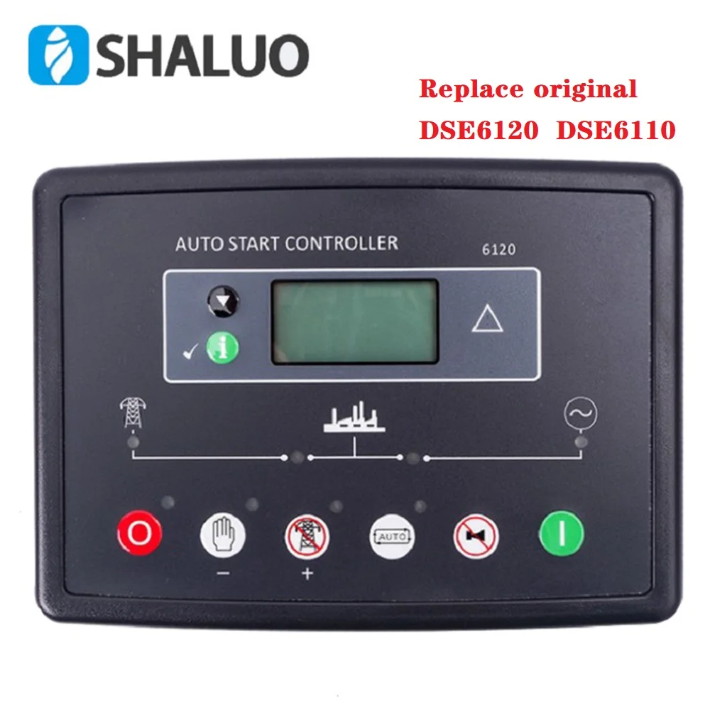 

Replace Original DSE6120 DSE6110 Generator Auto Start Controller Panel Control Module Diesel Genset parts Electric Circuit Board