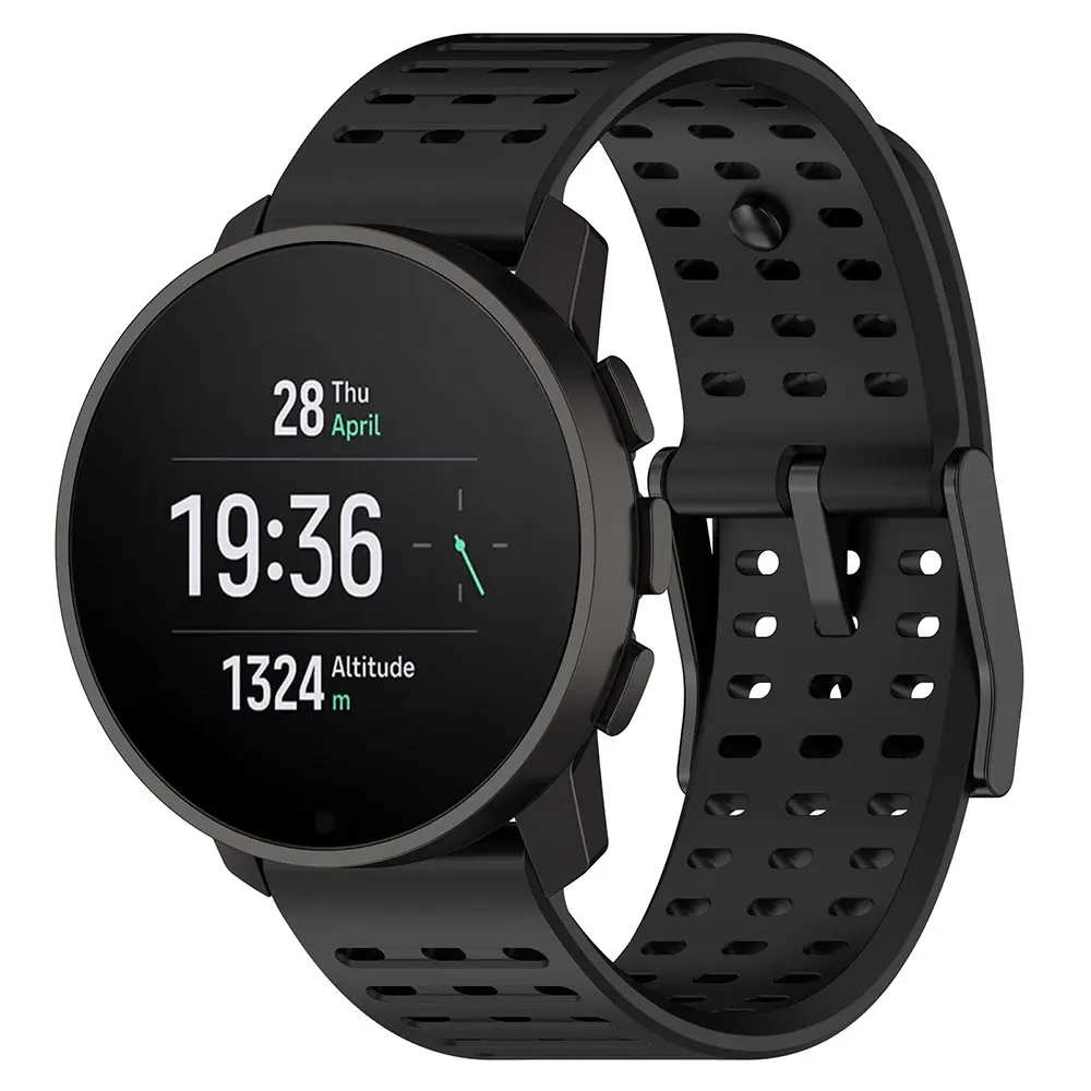 Silicone Sport Watch Strap - Enhanced Replacement Wristband