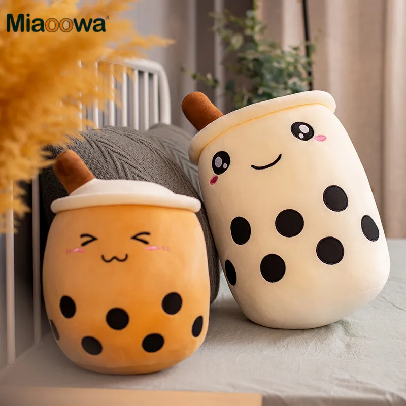 Cute Cartoon Fruit Plush Pillow with Suction Tubes