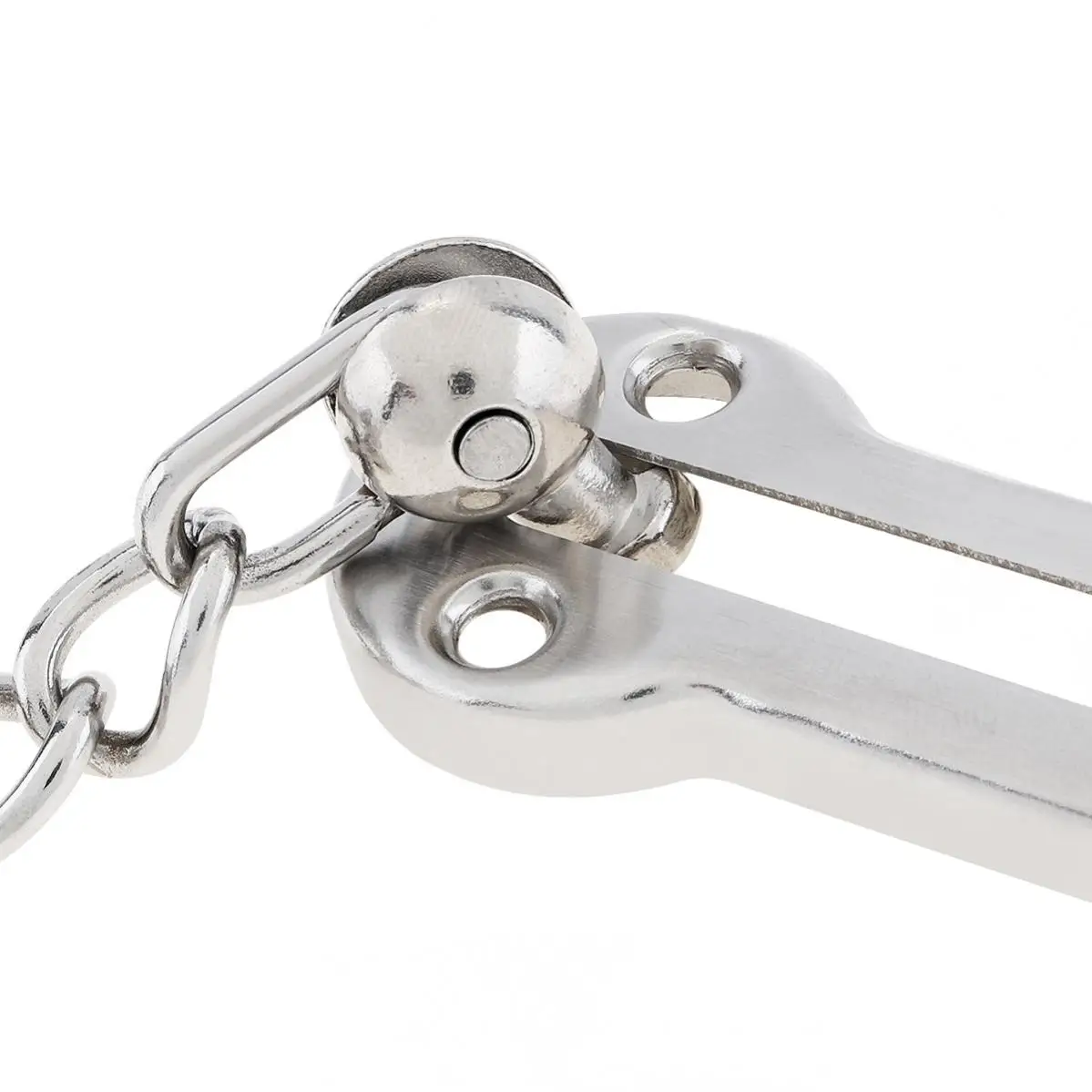 Serrure De Sécurité Supplémentaire Pour Porte - Chaîne Robuste Et Boulon - Neuve