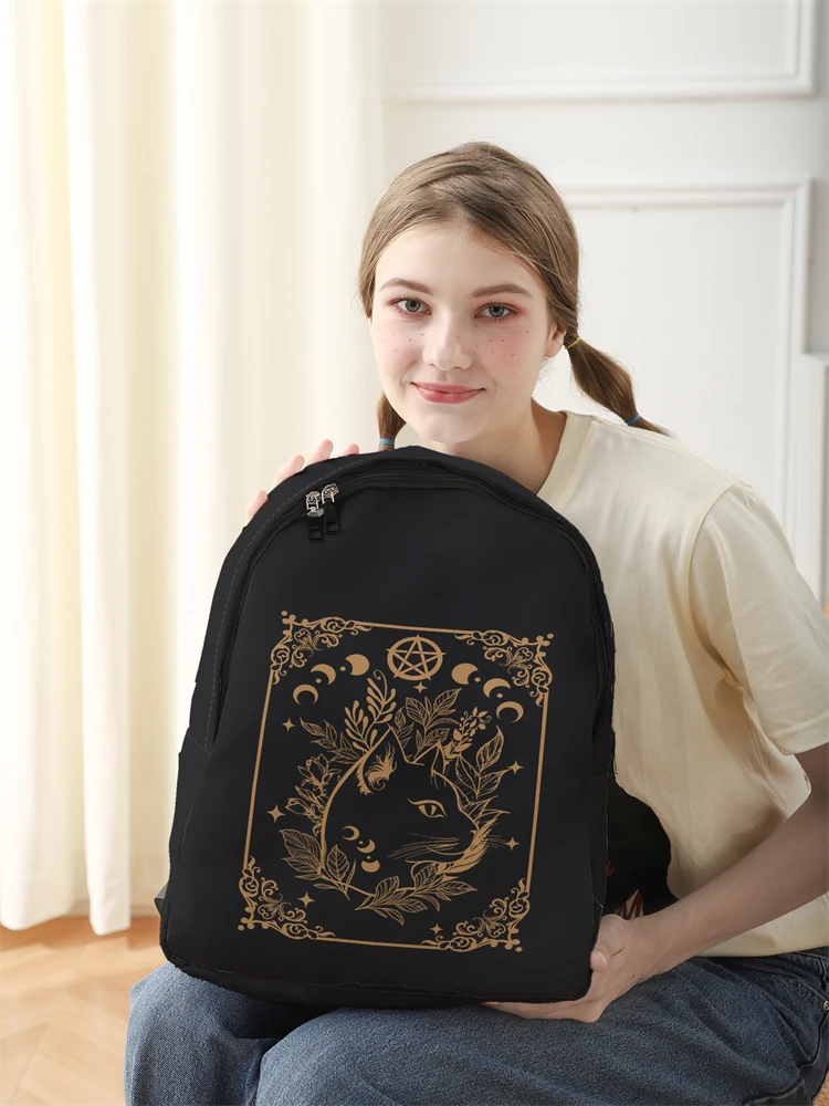 New Women's and Men's High Capacity College Backpack Trend Women's Laptop School Bag Cute Girl Travel Bag Cool