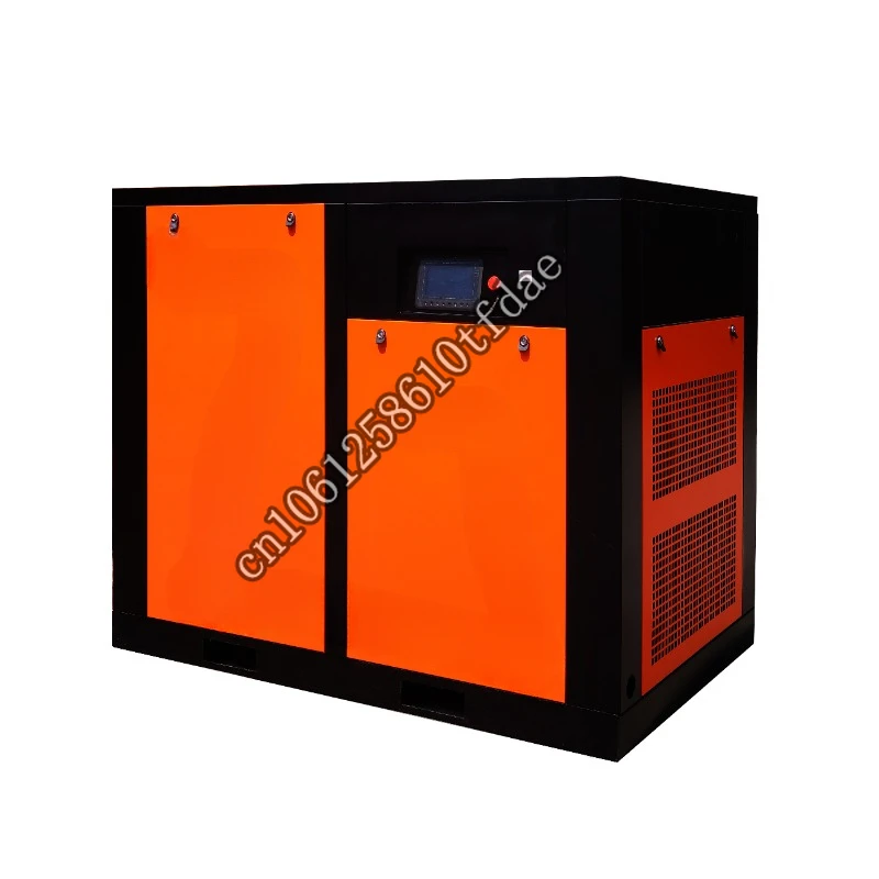 High pressure air compressor power plant applicable two stage screw  compressors