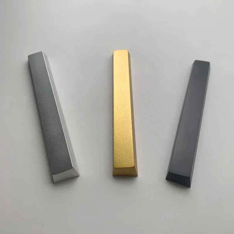 

MiFuny металлические клавишные колпачки для клавиатуры, 6.25U пользовательские простые ЧПУ матовые алюминиевые колпачки для клавиатуры, колпачки для клавиатуры с вишневым профилем для механической клавиатуры