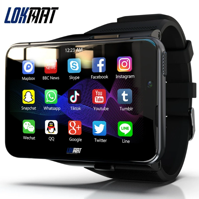 Смарт-часы LOKMAT APPLLP MAX мужские, спортивные водонепроницаемые умные часы с GPS, монитором кровяного давления, для телефонов Xiaomi
