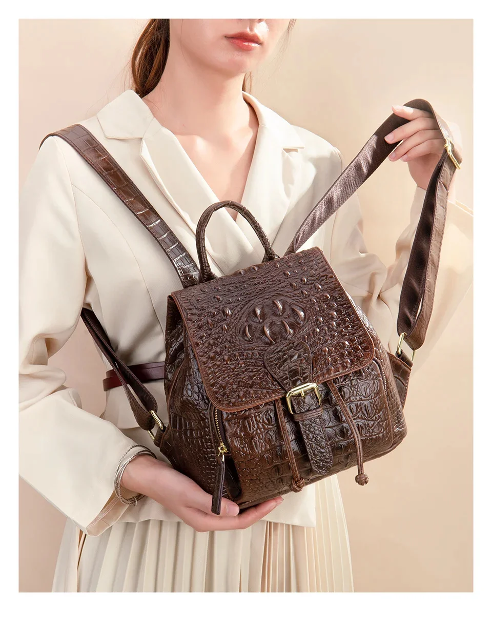 Vintage Genuine Leather Backpack