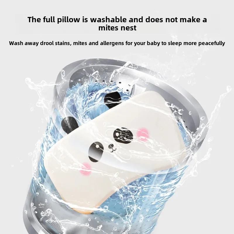 Breathable Pure Cotton Memory Foam Pillow for Toddlers And Kindergarten Kids Cartoon Design Baby Pillow Quick Recovery Shape