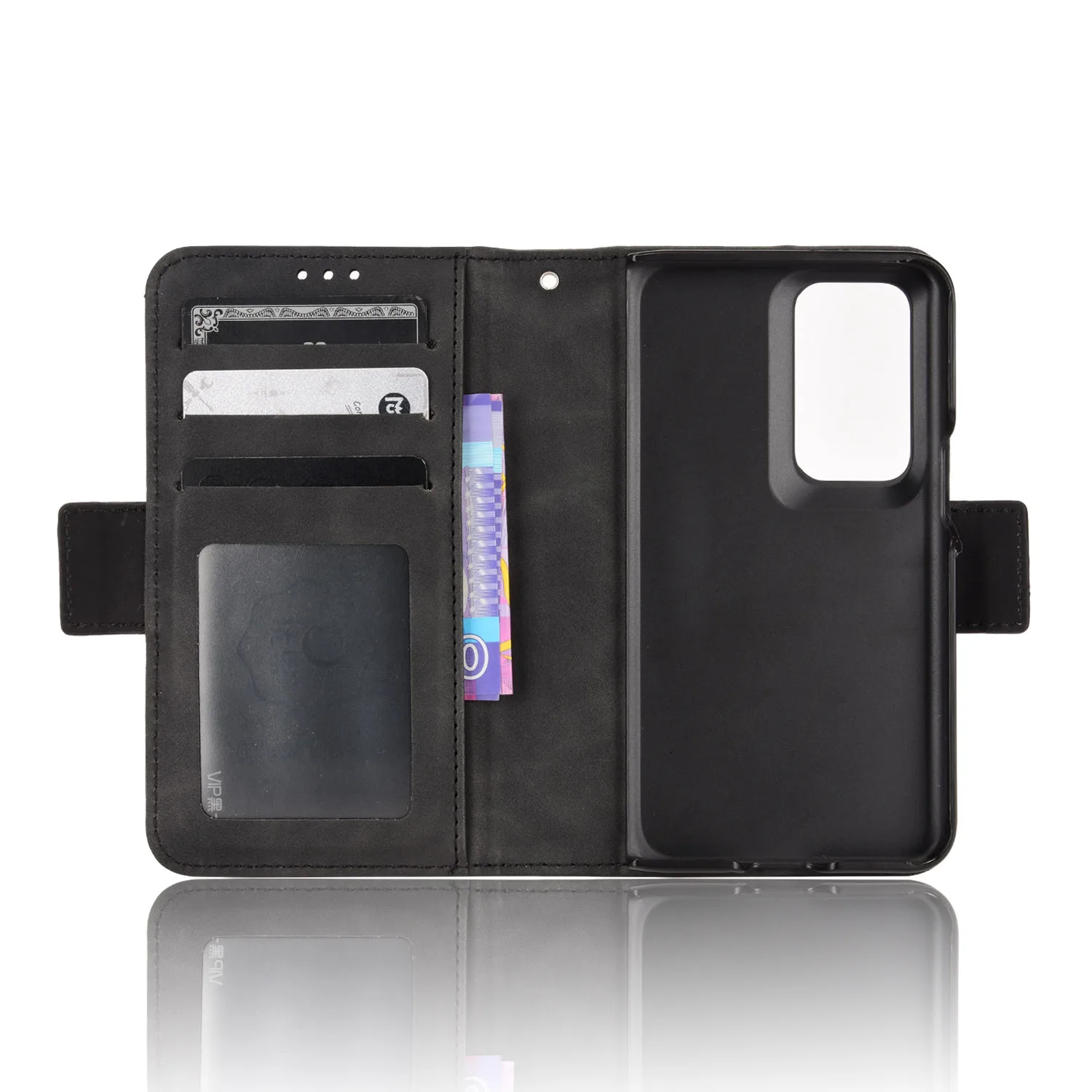 Wallet Leather For OPPO Find N Case Magnetic Book Stand Flip Card Protection Cover oppo flip cover