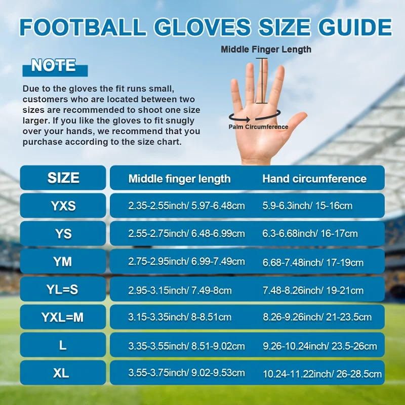 Non-Slip rugby gloves Full Finger Cycling Gloves Silicone Grip Palm American Football Receiving Gloves Outdoor Training & Game 4