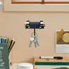 Vintage Key Holder Wall Mount Keychain Hooks Portable Sturdy Car Open Headlights Key Hangers For Hallway Entryway 4