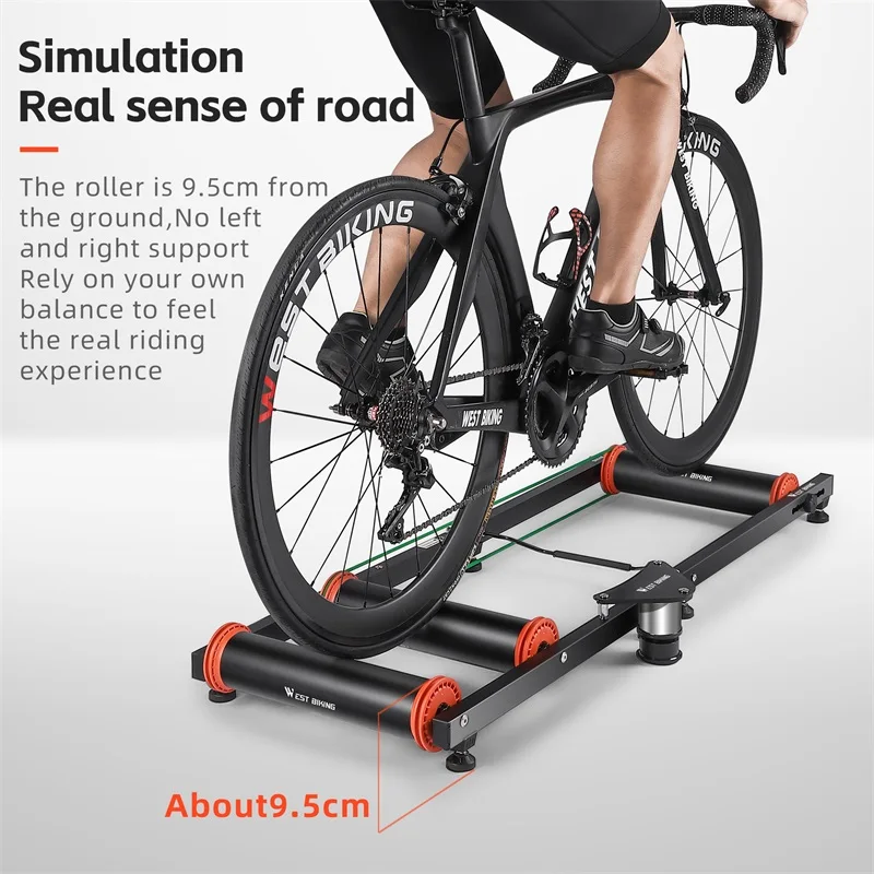 WEST BIKING Bike Rollers Trainers Indoor Home Bicycle Exercise