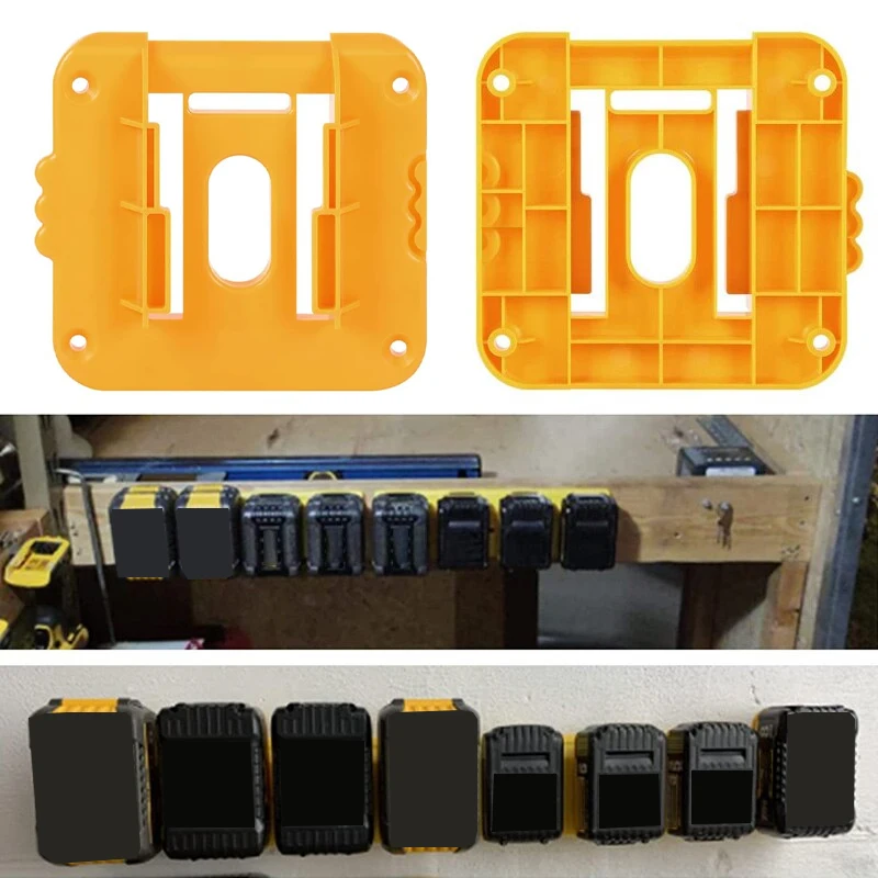 Dewalt 18V 20V 리튬 이온 배터리 용 5/10PCS 배터리 홀더 스탠드, Dewalt DCB182 DCB203 용 벽걸이 형 배터리 도크 보관함