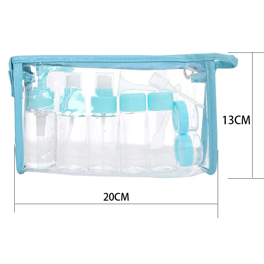 6/7/11Pcs Travel Cosmetics Sub-Bottling PET Spray Lotion Cream Refillable Bottle Empty Liquid Container Portable Tool spray bottle refillable bottle refillable lotion bottle refillable empty bottle refillable cosmetic bottle cosmetic bottle cosmetic bottle set refillable liquid container refillable spray bottle cosmetic dispenser bottle