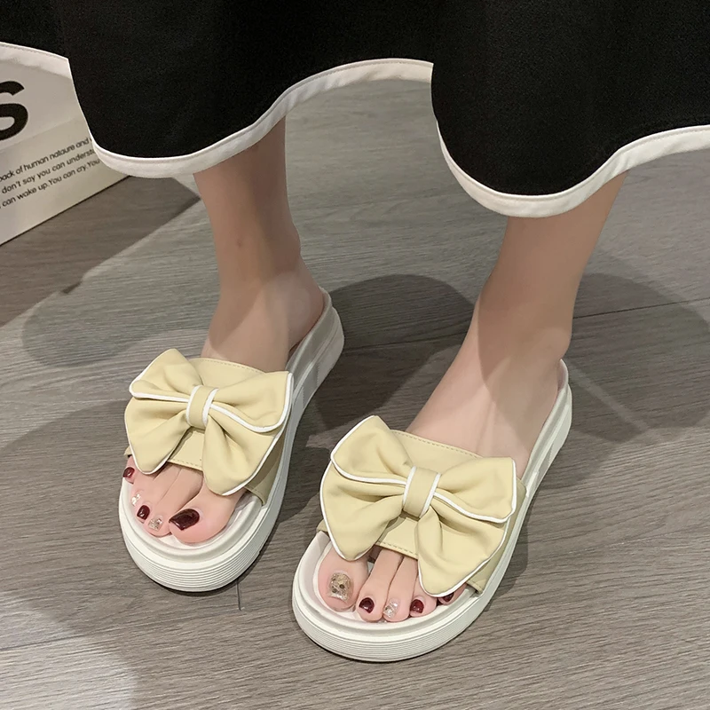 

2023 High Quality Shoes Female Basic Women's Slippers Summer Outdoor Beach Slippers Women Solid Color Shoes Ladies Zapatillas