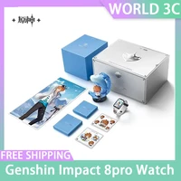 Genshin Impact 8pro Watch Official Merch Mihoyo Original Series Tartaglia Watch Sports Smart Wristband Customization Figure Set 1