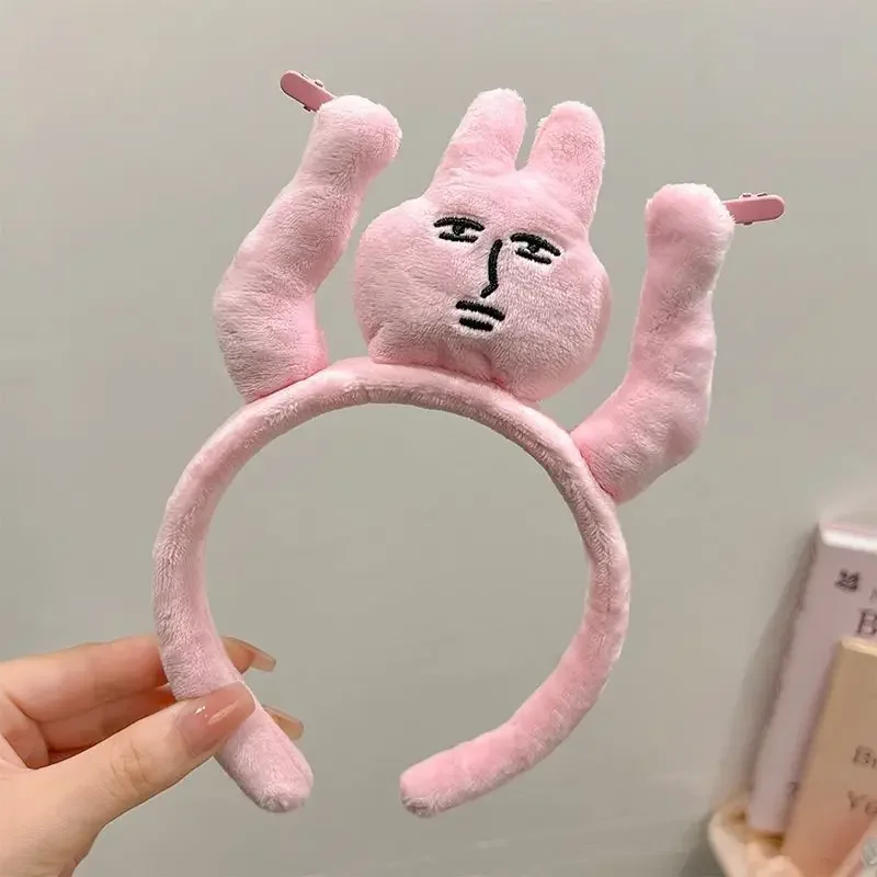 Headbands Bunny Hair Band Plush Headband Grip Bangs Photo Decoration 1-20PCS