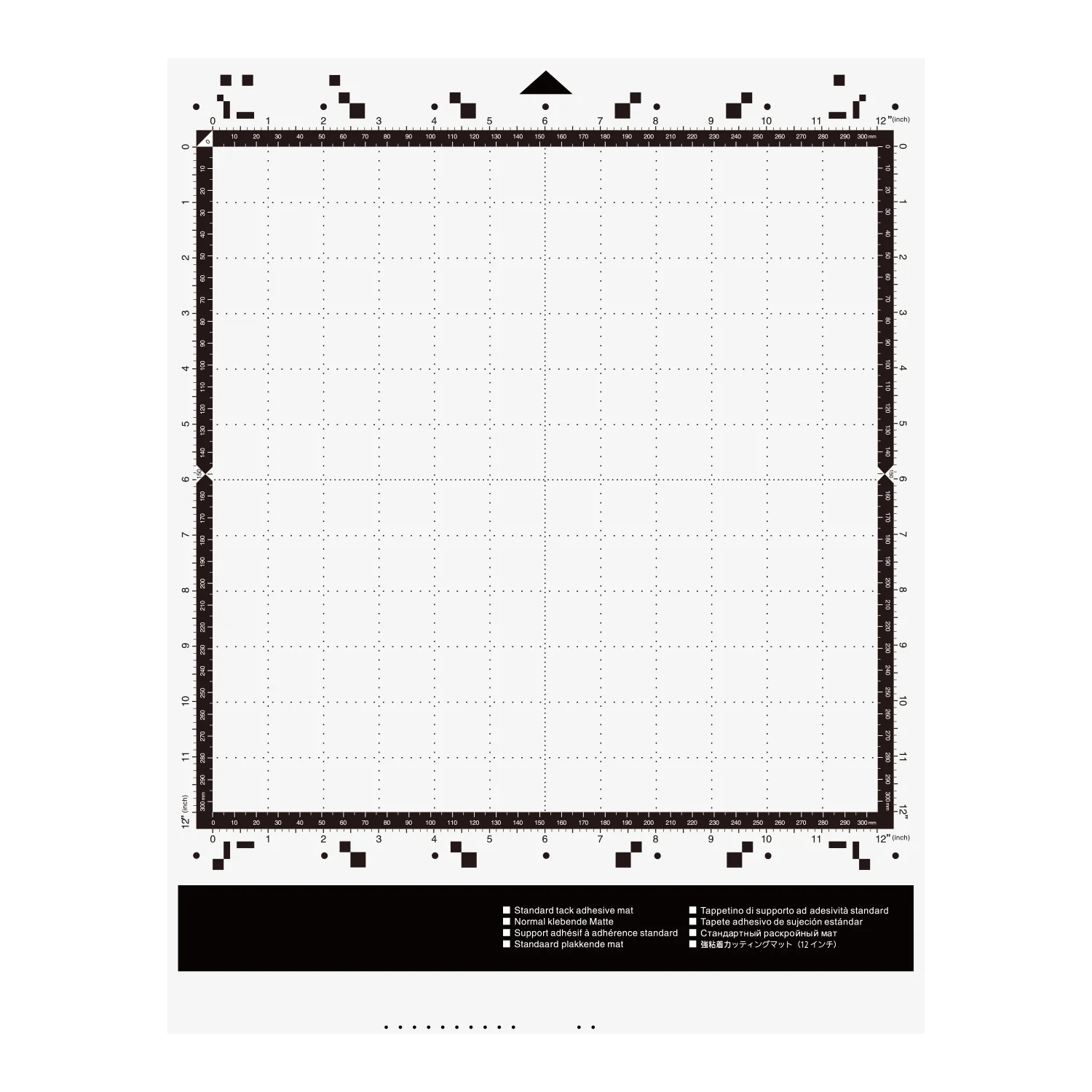 Cutting Mat Brother scanncut adx series machine 12" x 12" Standard Tack Low Tack Adhesive Mat Cardstock Vinyl cutting mats
