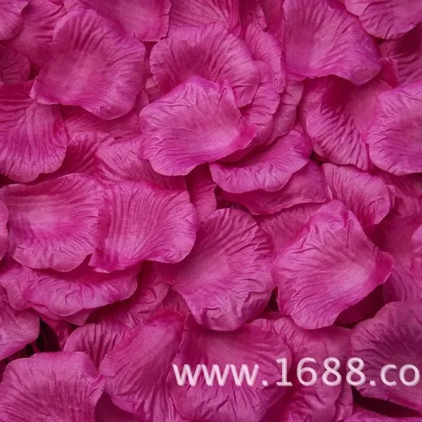 Colorful Silk Rose Petals for Romantic Decor – Perfect for Valentine's Day, Weddings, and Parties