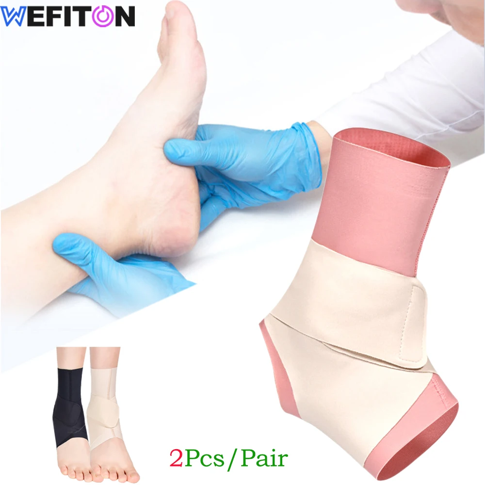 

1Pair Ankle Brace - Adjustable Breathable Compression Ankle Support,for Men Women with Sprained Ankle,Sports Injuries,Joint Pain