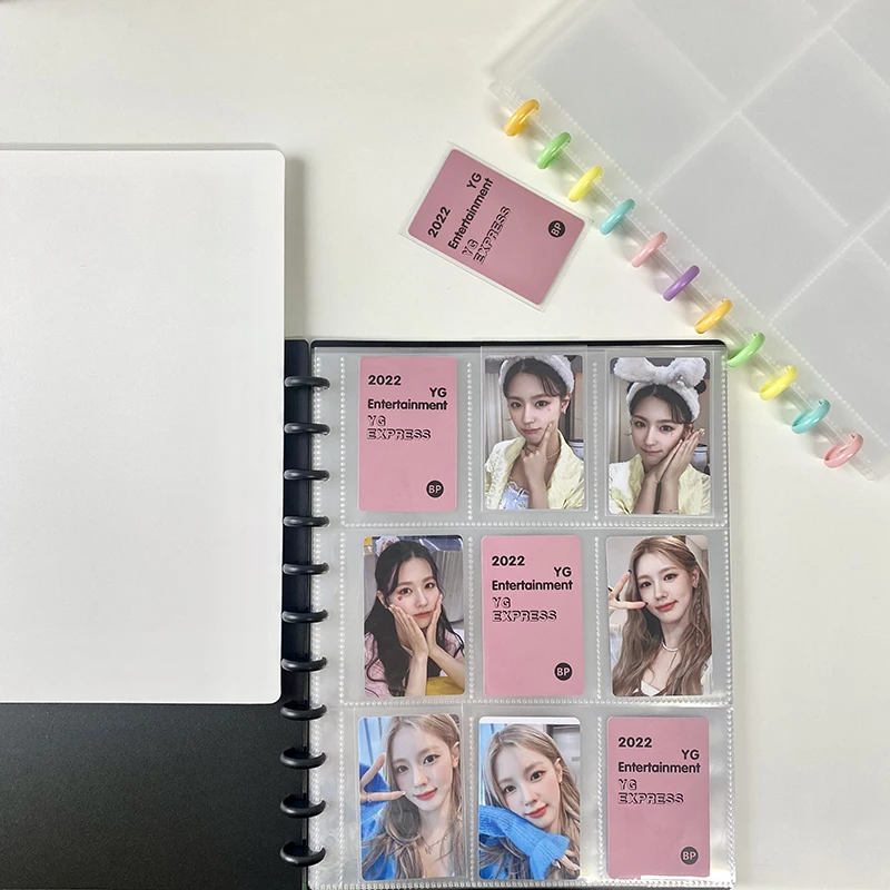 MINKYS New Arrival 3 inch 9 Space Mushroom Kpop Photocards Collect Book Star Chaser Album Small Card Storage Album Stationery 2