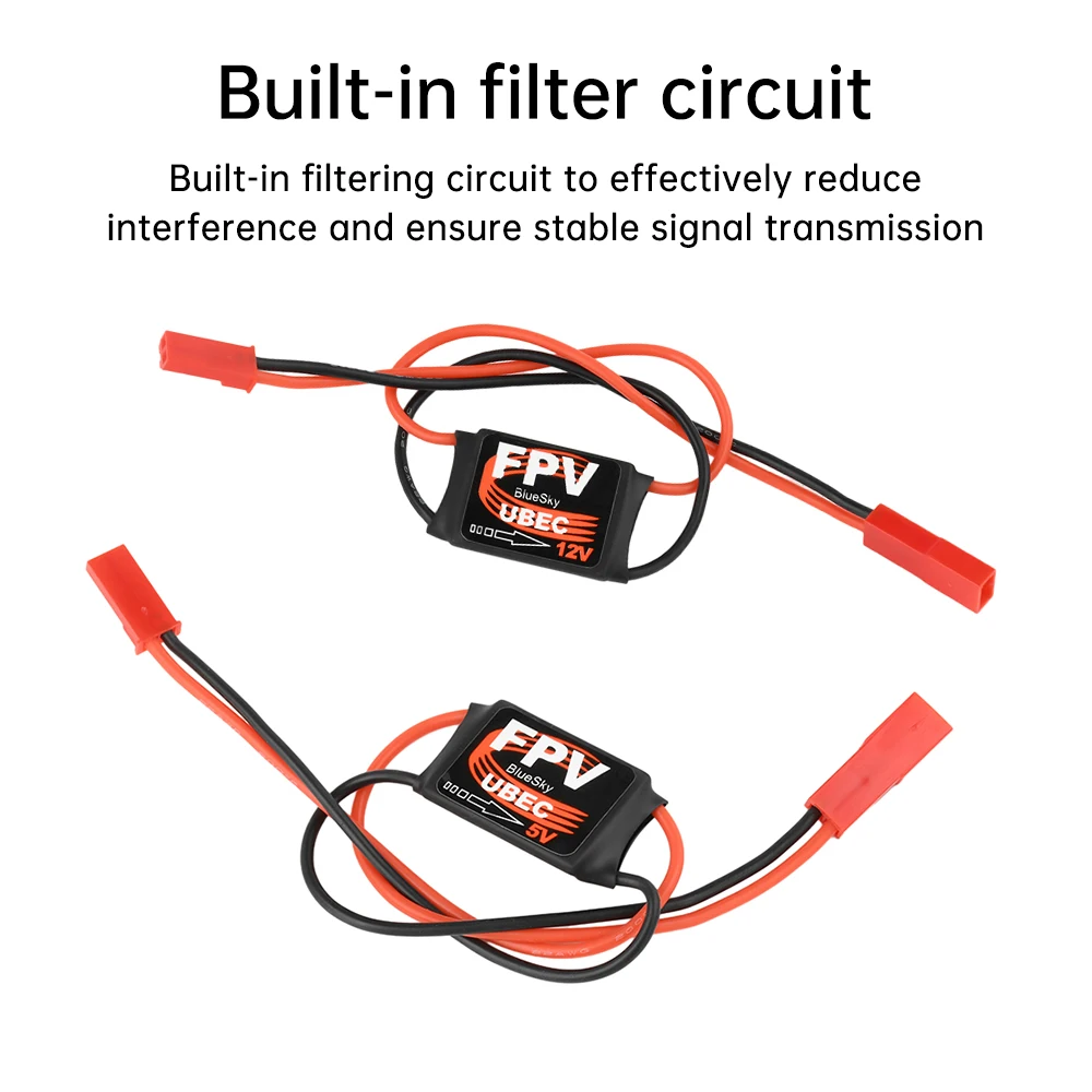Mini UBEC 3A 5V/12V BEC pour Drone RC FPV Cardan
