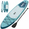 Inflatable Stand Up Paddle Board for Adults, 10.6ft x 33in Extra Wide SUP Board with Backpack, Hand Pump, 3 Fins, Kayak Seat, Action Camera Mount, Non-Slip EVA Deck, 400 lbs Capacity