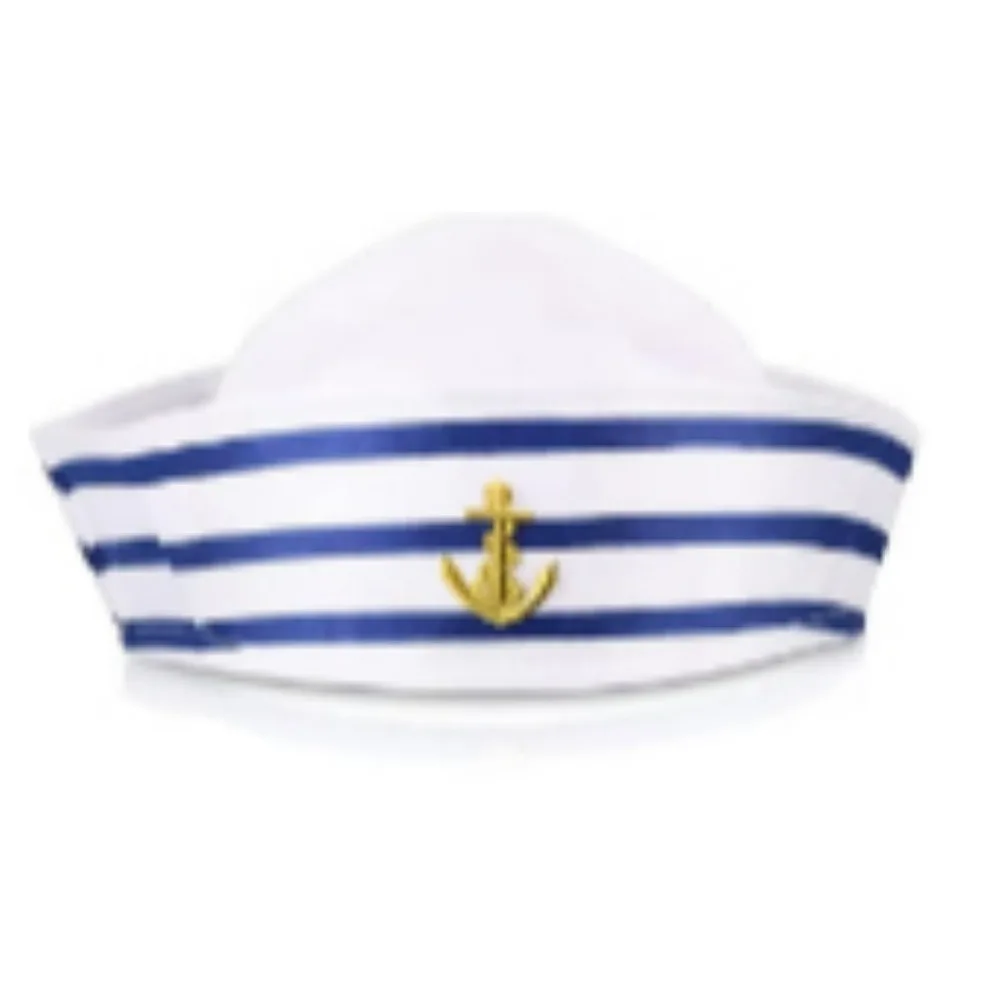 Cosplay Hats Cosplay Glasses Anime Brooches Game Brooch Anime Necktie Accessories Cosplay Scarf Cowl Halloween Dress Up Accessories Navy Cap Scarf Tie Sunglasses Cigarette Holder Chain assel Rudder Brooch Sailor Navy Set of Eight