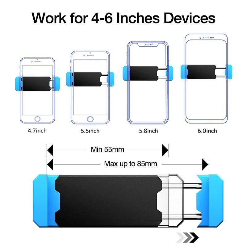 Univerzální auto telefon držák vzduch odvětrávací komín namontovat držák univerzální auto držák pro buňka telefon v auto mobilní telefon držák depo auto součástky