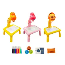 

Projection Drawing Table Draw Projector Toy LED Projector Art Table Projection Drawing Board for Ages 3+