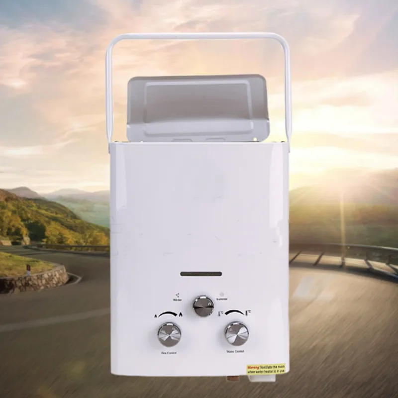 Rv Gas Water Heater Trailer Outdoor Camping Bath Instant hot water heater non-electric water heater fine water heater ppr live connection direct 4 points 6 points thickened full copper electric water heater direct accessories