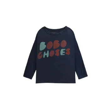 Children's Warm Long Sleeve Funny T-shirts 7