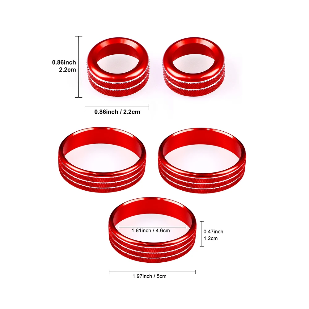KUNGKIC AC Adjustment Knob For Subaru BRZ Toyota GR86 2021 2022