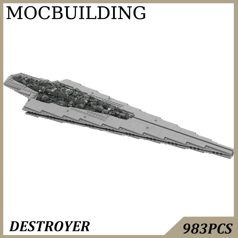 Spaceship Display Model MOCBUILDING Blocks Bricks Construction Toys Christmas Present Birthday Gift