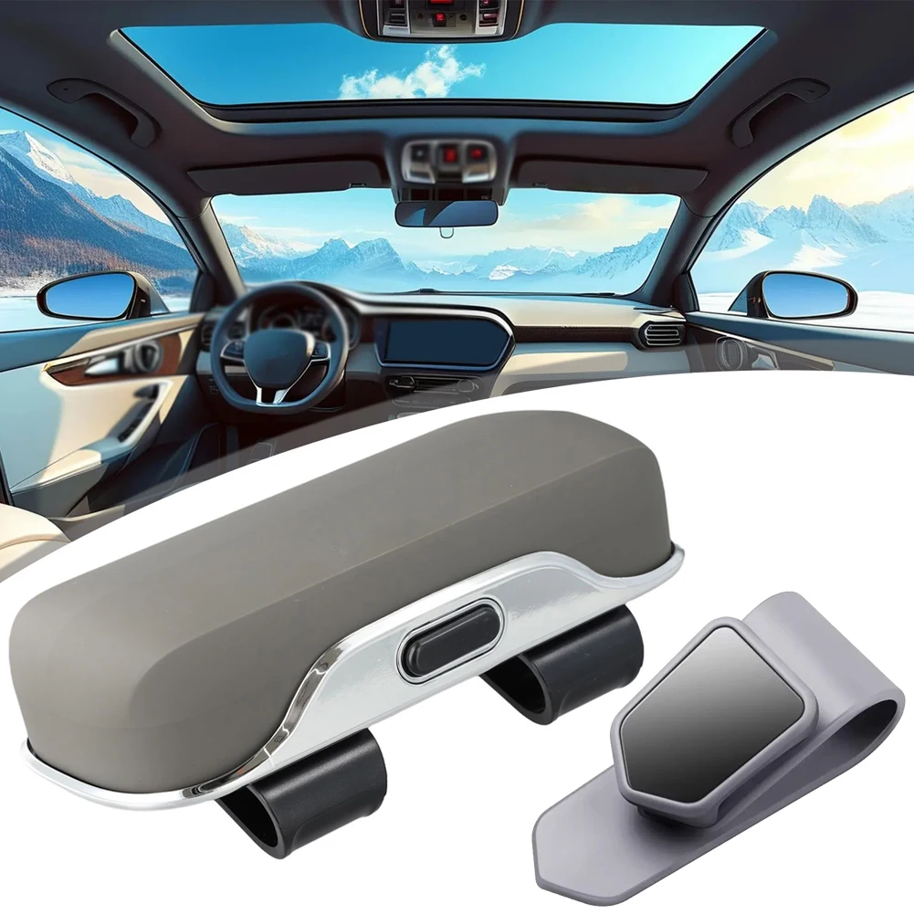 자동차 안경 케이스 휴대용 선글라스 홀더 썬 바이저 자동차 인테리어 장식 양산 선글라스 보관함