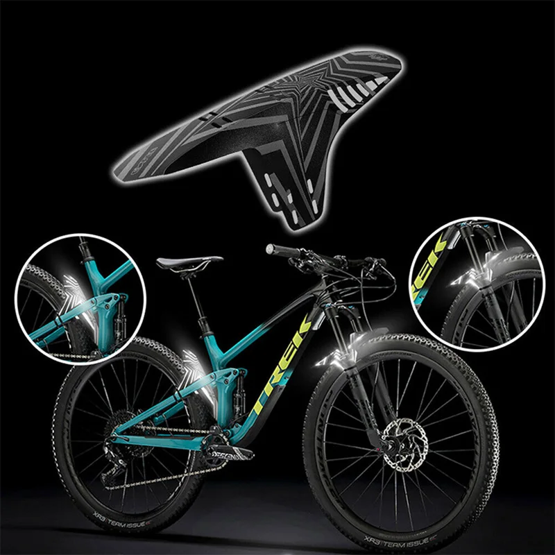 ENLEE MTB 자전거 펜더, 프론트 포크, 리어 휠, 반사 머드 가드, 사이클링 부품에 적합, 1 개
