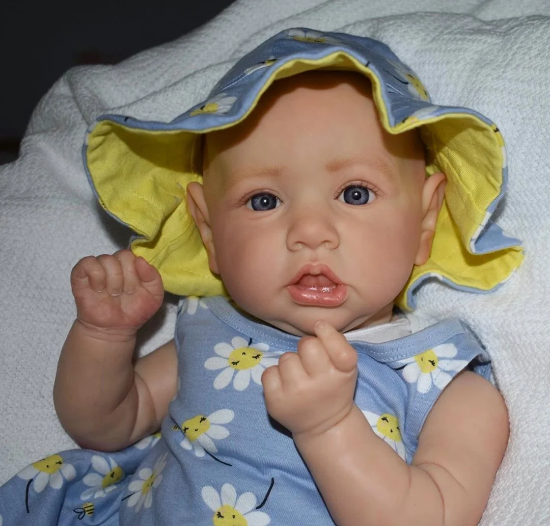 

Cute Saskia 20 Inch Reborn Bebe Doll Newborn Baby bebê muñecas Handmade Realistic reborn reales para niñas Gifts For Child