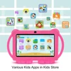 K5 2024 NEW  7 Inch Tablet Android 9.0  1024x800 IPS Children Tablet for Learning 2GB 32GB Quad Core 4000mAh Wifi 5 with Stand 5