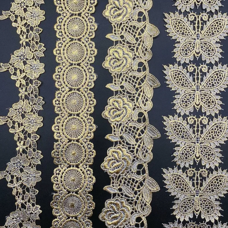 

Gilding Lace Garment Accessories Butterfly Water-soluble Lace