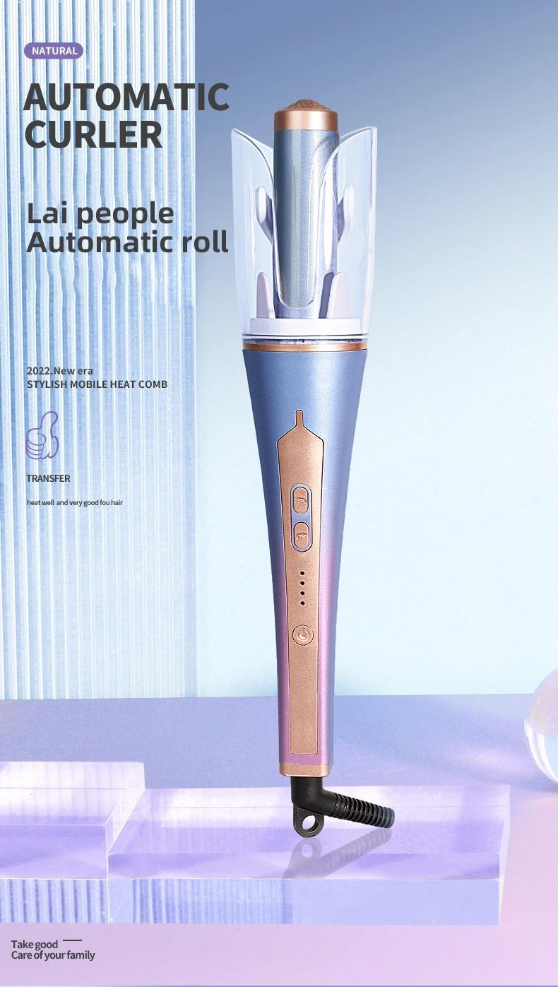 Ferramentas de Estilo para Ondas de Cachos Automático Curling Ferro Rotativa Modelador Profissional Cerâmica Encaracolado Cabelo Mágico Curler Vacilar 14 Computers & Electronics