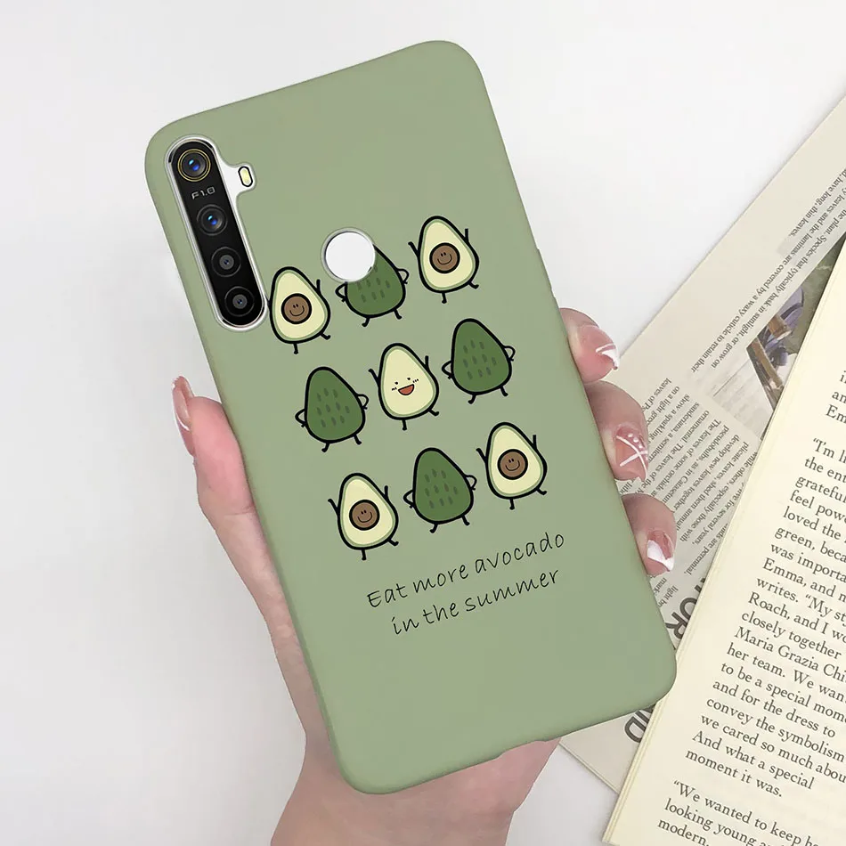 Cute Soft Matte Bumper Back Cover Phone Case