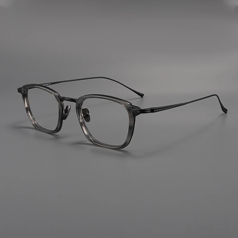 Men Reading Glasses Fashion Eyeglass Pure frames glasses Fashion Optical Prescription glasses for men Eyewear Glasses frame Titanium Men's