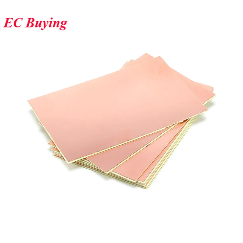 1개-10개 FR4 PCB 10x15cm 단면 구리 도금판 DIY PCB 키트 라미네이트 회로 기판 10*15cm 100mm 150mm 1.5mm 유리 섬유