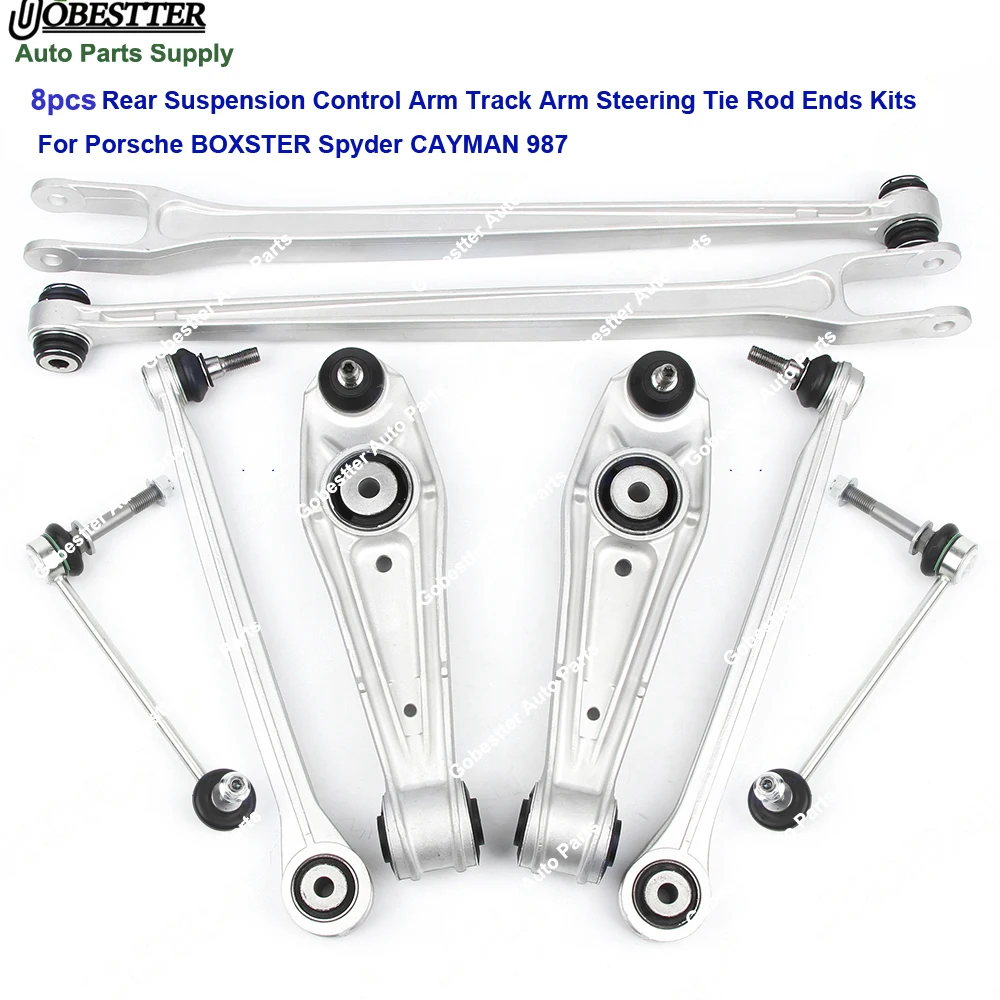 

8PCS Rear Control Arm Track Arm Kits For Porsche 911 997 991 BOXSTER Spyder CAYMAN 987 98133104303 98133105300 98133104501