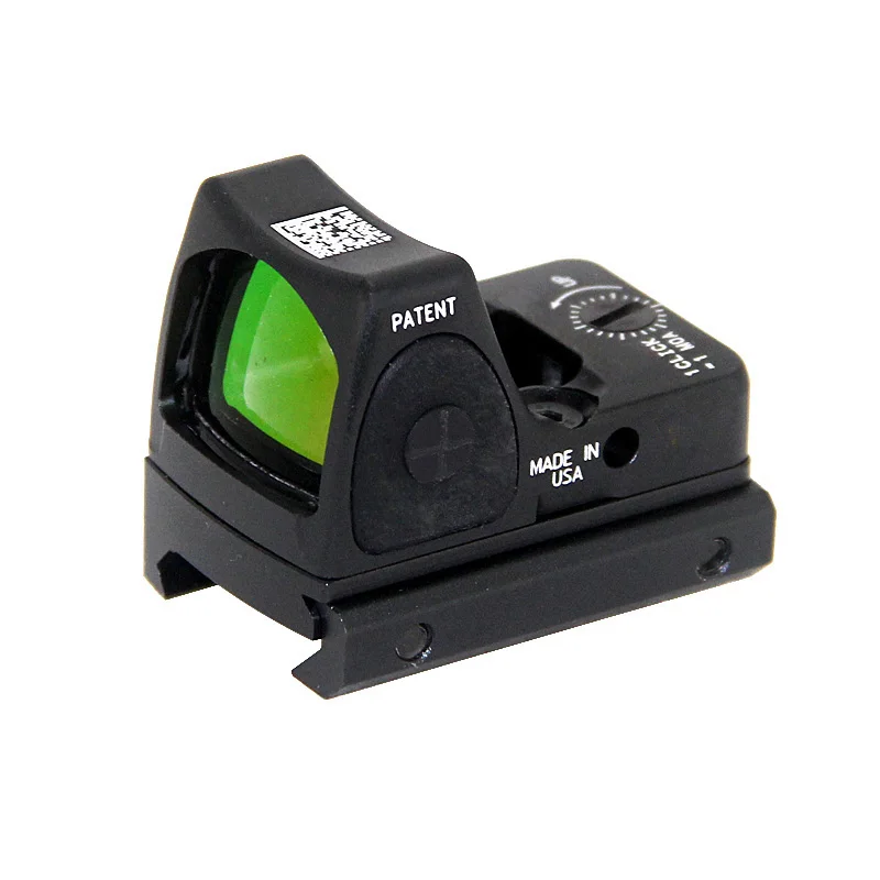 Red Dot Sight Rifle Scope Holy Warrior RM82 HRS Red Dot Sight Aluminum RMR Reflex Sights Scope Picatinny And GLOCK Mount Rifle Airsoft Hunting