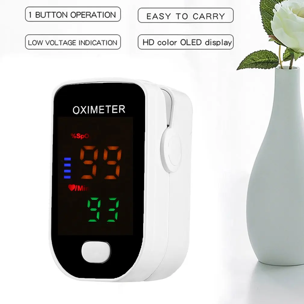 Пульсоксиметр на кончик пальца насыщенность кислородом SPO2 PI |