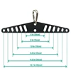 Lat Pulldown Attachments for Pulley System, Cable Machine, Fit for Doubl，Lat Pull Down Bar for Home Gym Fitness 3