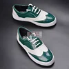 Dark Popping University High School Student Shoes Guy Perfessional Locking Fashion Lacquer Leather Shiny Stage Dance Shoe Male 2