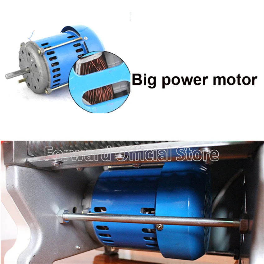 110V 220V Commercial 200mm Roller Width Noodle Maker Dough Roller Presser Machine Electric Commercial Fresh Pasta Noodle Maker