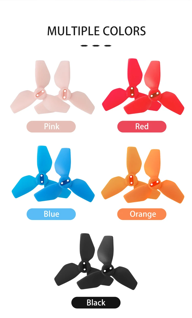 20Pairs 2016S CW CCW Propeller für DJI NEO Drone Ersatz Propeller 3-Blatt Leichte Fans Flügel schnell Release Zubehör – Detail 3