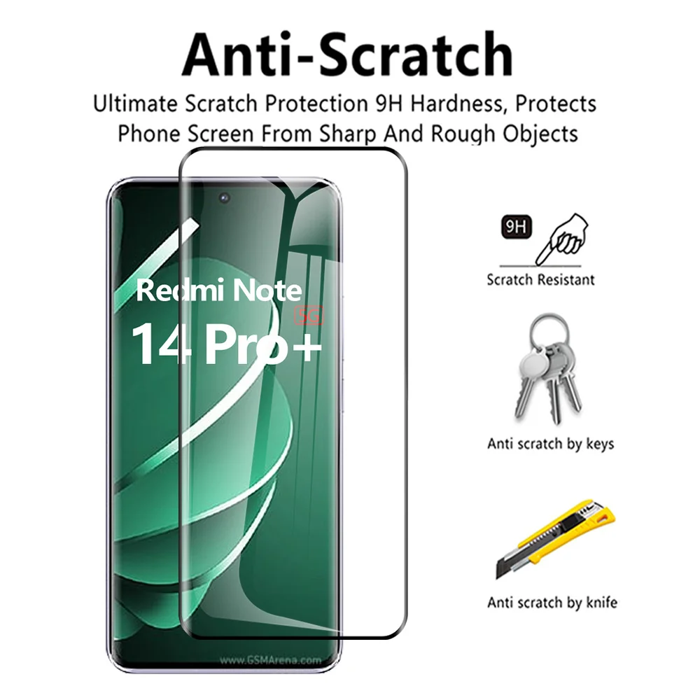 3-Pack HD Tempered Glass Screen Protector