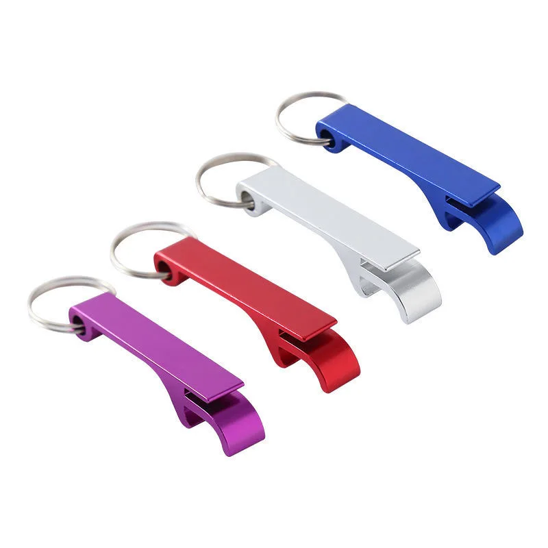 

Beer Bottle Opener Multifunctional Portable Aluminum Alloy Mini Screwdriver Key Pendant Can Opener